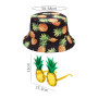 1 Paire De Lunettes Ananas