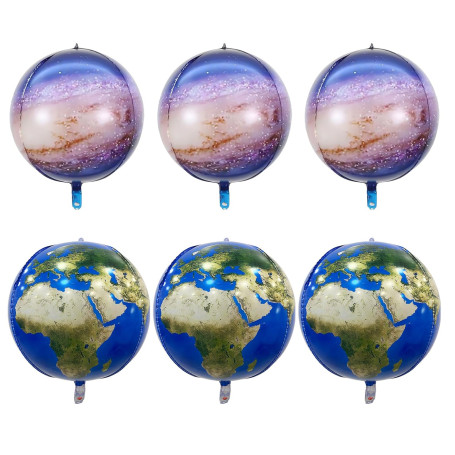 Ballons de terre 3 pièces