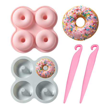 ZGDEIWGF 2 moules en silicone et 2 outils de démoulage