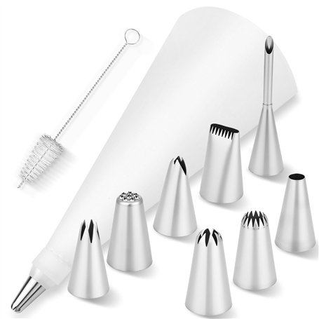 Gaethra Premium Kit de Poche à Douille 11 Pièces