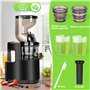 Gaethra Extracteur de Jus 550W, Cntrifugeuse Extracteur de Jus avec Fonction Inverse, Juicer Machine 100% Sans BPA, Ouverture de