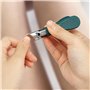 Eagle Beak Biseauté de L'ongle Clipper Coupe-Ongles Inclinés Coupe Cuticule Ongle Coupe Ongle Pied pour Ongles Épais( Vert)