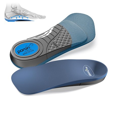 Welnove Semelles orthopédiques renforcées pour arthrose et douleurs aux pieds