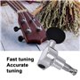 2L2R Ukulele Tuning Pegs Alliage de Zinc Précisément Ukulele Verrouillage Tuners Mécaniques pour Ukulele String Tuning