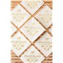 Crisky Lot de 50 serviettes en papier pour 50e anniversaire de mariage Doré