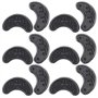 10 Paires D'Autocollants Antidérapants En Forme De Fer À Cheval Pour Semelles Réparation De Talons Idéal Pour Chaussures En Cuir
