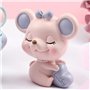 Healifty Figurine Souris Miniature résine Animal Sculpture Statue Articles Ornements pour la décoration de Bureau à Domicile (Ro