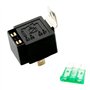 Mintice™ 5 X 30A 12V kit Voiture Relais 4 Broches pour la Pompe à Carburant de Ventilateur fusible