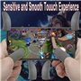 Mobile Game Controller Finger Sleeve,6 Pièces Contrôleurs de Manchons de Jeu Mobiles Manchon de Doigt de Jeu Anti-Transpiration 