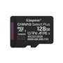Carte Mémoire Micro SD avec Adaptateur Kingston SDCS3/128GBSP 128 GB