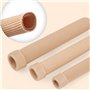 Jinpojun Lot de 3 Protection Orteils en Silicone, 3 Taille Découpable Bandage de Tube de Protection des Doigts en Gel Doux pour 