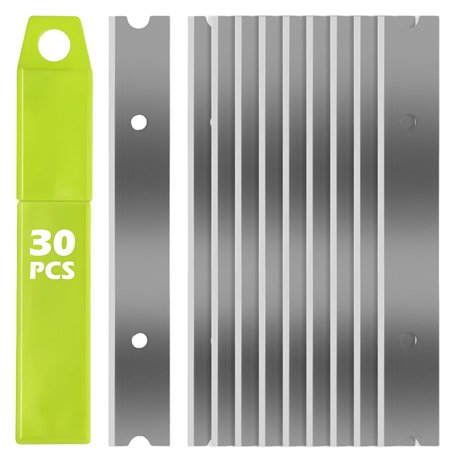 30 Pièces Lames De Rechange Pour Grattoir 100mm
