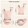 porte-bébé ergonomique 3 en 1 pour hanches