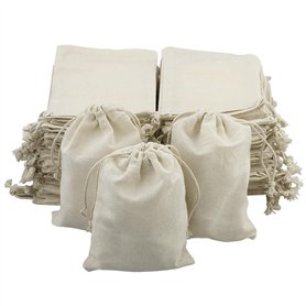 Lot de 50 sacs en tissu à peindre avec cordon de serrage - 15 x 10 cm - Petits sacs cadeaux en coton - Pour bricolage Ramadan, c Lot de 50 sacs en tissu à peindre avec cordon de serrage - 15 x 10 cm - Petits sacs cadeaux en coton - Pour bricolage Ramadan