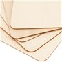 PINGEUI Lot de 15 feuilles de tilleul - 300 x 200 x 1,6 mm - Feuilles A4 fines en contreplaqué brut pour décoration de la maison