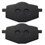 Cyleto Plaquettes de frein avant pour Yamaha 125 DT125 1986 1987 DT125 2005 2006 2007 YBR125 2005 2006