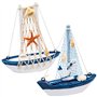 Ensemble de 2 modèles de voilier en Bois