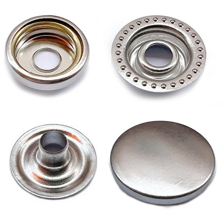 15 mm Boutons Pression avec Outils Pince en Métal pour Cuir