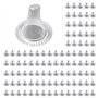 YSDYY Braun Lot de 100 capuchons de protection pour thermomètre auriculaire