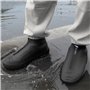 1 paire de couvre-chaussures imperméables et résistants à la pluie - En silicone - Réutilisables - Antidérapants - Unisexe