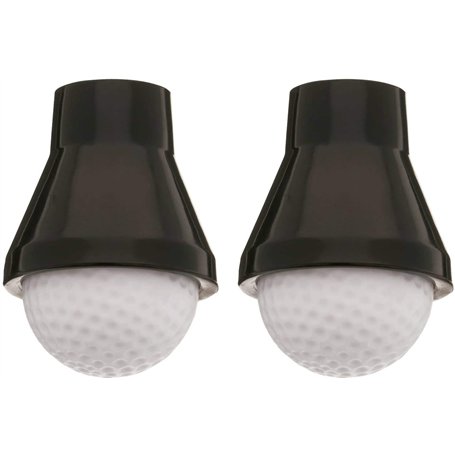 2pcs Ventouse de Balle de Golf Pinces de récupération de Balle de Golf Balle de Golf Retriever Sucker Doigt de Putter Pick Up Ai