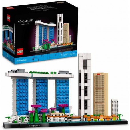 LEGO 21057 Architecture Singapour. Loisirs Créatifs pour Adultes. Collection Sky 66,99 €