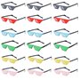 Qixuer 18 Paires De Lunettes De Soleil Pixels