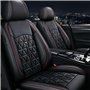 Chifeng Lot de 2 housses de siège de voiture universelles en cuir synthétique imperméables pour Audi A1 8X1 8XK A3 8P 8V 8L Spor