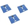 kinoco Lot de 3 Disque Bleu de Stationnement Horodateur Europeen Stationnement - Accessoires Auto
