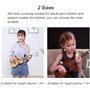 CHUANGOU Sangle de ukulélé，Sangle d'épaule réglable pour ukulélé，pour ukulélé ou Guitare de Petite Taille, Longueur Ajustable.