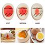 ZONSUSE Minuterie D'oeufs Cuisine, 2 PCS Bouillir Doux, Moyen ou Dur Minuterie à Oeufs à Changement de Couleur Minuterie à Oeufs