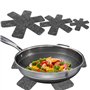 Lot de 12 protecteurs de casseroles pour empiler