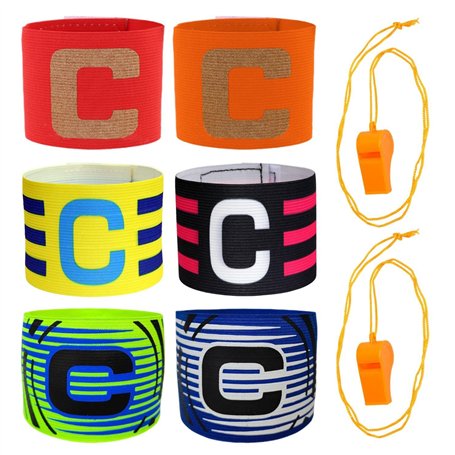 YSJCHEBS Lot De 6 Brassards De Capitaine