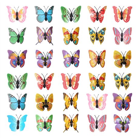 ZGDEIWGF Épingles De Sûreté Papillon 30 Pièces