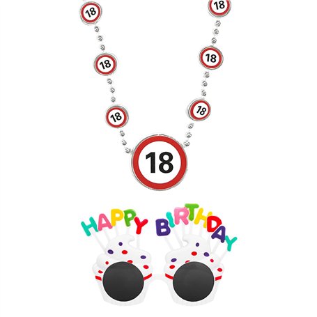 RELKLYU 1 Collier De 18 Ans