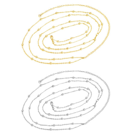 RELKLYU 2 Morceaux De Taille À L'Échelle Croisée