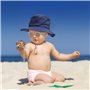 BIFHIG 1 Chapeau De Bébé Marine Et 1 Lunettes De Soleil, Chapeau De Pêcheur Respirant, Lunettes Pour Enfants Mignons, Fourniture