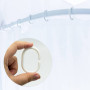 24pcs Anneaux de Rideau de Douche en Plastique en Forme de C Crochets de Rideau pour Rideau de Porte, Rideau de fenêtre