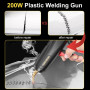 KIMIGO 200W Soudure Plastique,Soudage Plastique Machine,Kit de Réparation Pare-Chocs de Voiture,Kit Reparation Plastique pour Ré