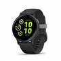 Garmin vívoactive 5 - Montre connectée GPS Sport et santé - Gray avec Bracelet Noir (Reconditionné)