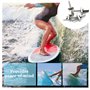 CEEYSEE Lot de 4 vis pour planche de Surf vis pour ailettes 316 en acier inoxydable M4 vis pour planche de surf, planche longue,