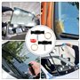 5 Pièces Universel Outils pour Pare Brise de Voiture Fil Outils de Dépose de Pare-Brise Kit d’Enlèvement de Pare-bris Outil de D