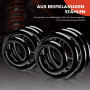 Frankberg 2x Ressorts de suspension Essieu Avant Compatibles avec 207 WA WC 2006-2015 207 CC WD 207 SW WK 2007-2013 Remplacer# 5