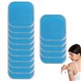 JUGUTA Lot De 15 Électrodes De Rechange En Gel - 45 X 45 Mm - Pour Appareil D'Entraînement Abdominal - Utilisable Sur Les Coussi