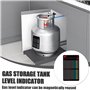 JUGUTA 1 Pièces Indicateur De Niveau De Gaz, Magnétique Bouteille Gaz Propane Butane Indicateur Pour Bouteilles De Gaz Propane,