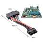 F36S Câble d'alimentation adaptateur 24 broches vers 14 broches pour bloc d'alimentation Lenovo Medion ATX / 24 broches femelle 