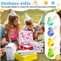 WEFHEF 24 Pcs Sifflet en Forme d'Oiseau, Sifflets Enfant en Couleurs Vives, Sifflets Bois Éducatifs Mignons, Sifflet Enfant Joue