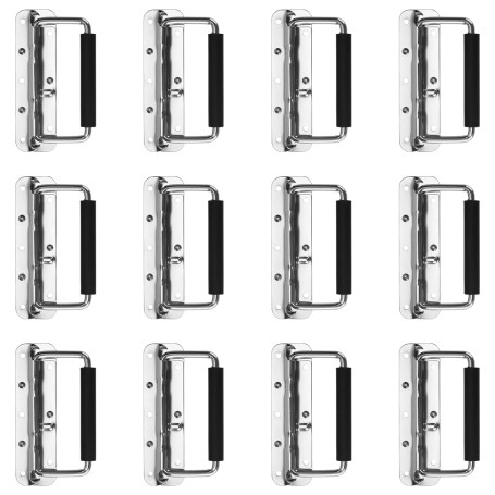 ZEONHEI Lot de 12 Poignées Pliantes