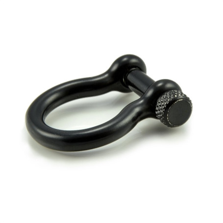 Manille lyre en acier avec un axe à visser simple à manier