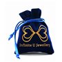 Unendlich U Collier pendentif femme fille en argent 925 le symbole infini classique bijou unique